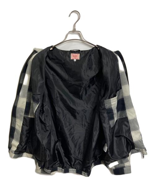 BIG MIKE（ビックマイク）BIG MIKE (ビックマイク) Rayon Mix Ombre Drizzler ブラック×グレー サイズ:XLの古着・服飾アイテム