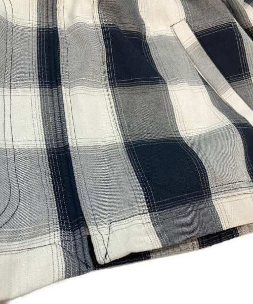 BIG MIKE（ビックマイク）BIG MIKE (ビックマイク) Rayon Mix Ombre Drizzler ブラック×グレー サイズ:XLの古着・服飾アイテム