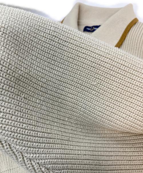FRED PERRY（フレッドペリー）FRED PERRY (フレッドペリー) RAY BEAMS (レイ ビームス) カラーカーディガン ベージュ サイズ:36の古着・服飾アイテム