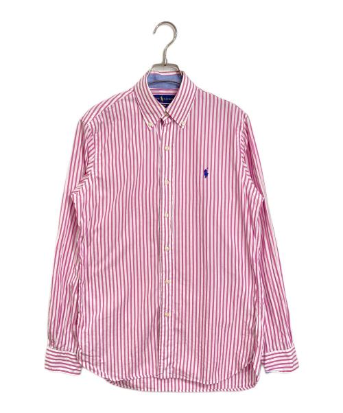 RALPH LAUREN（ラルフローレン）RALPH LAUREN (ラルフローレン) ストライプシャツ ピンク サイズ:XSの古着・服飾アイテム