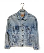 LEVI'Sリーバイス）の古着「80’Ｓケミカルウォッシュデニムジャケット」｜ブルー