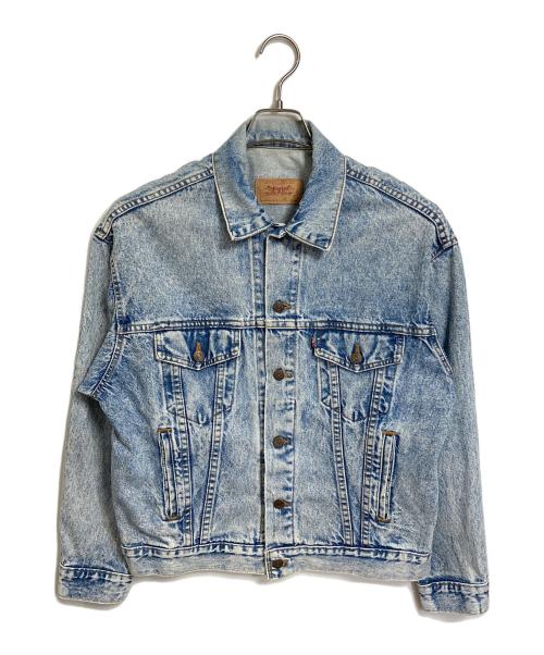 LEVI'S（リーバイス）LEVI'S (リーバイス) 80’Ｓケミカルウォッシュデニムジャケット ブルー サイズ:Mの古着・服飾アイテム