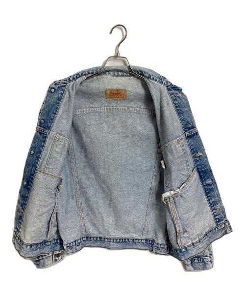 LEVI'S（リーバイス）LEVI'S (リーバイス) 80’Ｓケミカルウォッシュデニムジャケット ブルー サイズ:Mの古着・服飾アイテム