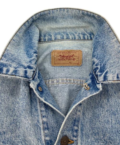 LEVI'S（リーバイス）LEVI'S (リーバイス) 80’Ｓケミカルウォッシュデニムジャケット ブルー サイズ:Mの古着・服飾アイテム