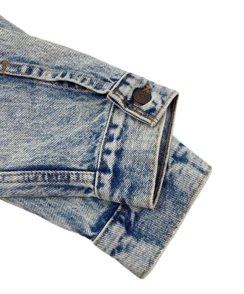 LEVI'S（リーバイス）LEVI'S (リーバイス) 80’Ｓケミカルウォッシュデニムジャケット ブルー サイズ:Mの古着・服飾アイテム