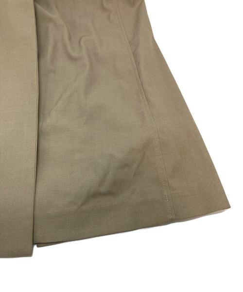 CITY（シティ）CITY (シティ) ジレ　ロングベスト ベージュ サイズ:FREEの古着・服飾アイテム