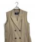 CITY (シティ) ジレ　ロングベスト ベージュ サイズ:FREE：4000円