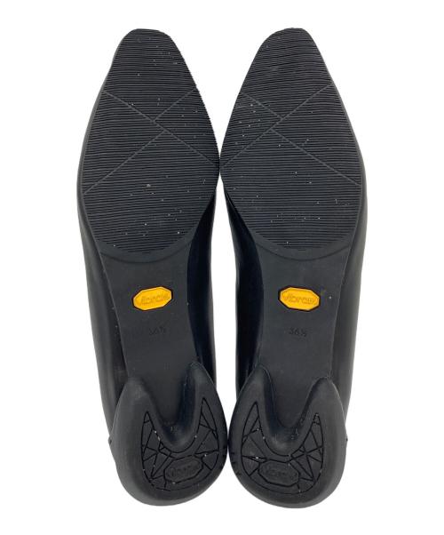 SHISEI（シセイ）SHISEI (シセイ) ローファー MM CHISEL TOE SLIPON レザーシューズ ブラック サイズ:EU36.5の古着・服飾アイテム