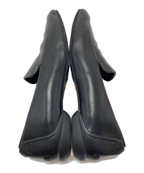 SHISEI（シセイ）SHISEI (シセイ) ローファー MM CHISEL TOE SLIPON レザーシューズ ブラック サイズ:EU36.5の古着・服飾アイテム