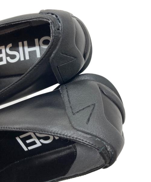 SHISEI（シセイ）SHISEI (シセイ) ローファー MM CHISEL TOE SLIPON レザーシューズ ブラック サイズ:EU36.5の古着・服飾アイテム