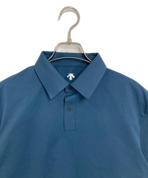 DECENT（デサント）DECENT (デサント) オリエリタフポロシャツ グリーン サイズ:Mの古着・服飾アイテム