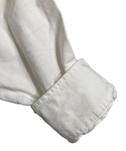 stussy（ステューシー）stussy (ステューシー) ボタンダウンシャツ　長袖シャツ　USA製 ホワイト サイズ:Mの古着・服飾アイテム