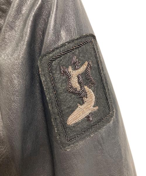 DIESEL（ディーゼル）DIESEL (ディーゼル) レザージャケット　アウター　羊革 ブラック サイズ:Mの古着・服飾アイテム