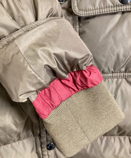 MONCLER（モンクレール）MONCLER (モンクレール) JACOT ジャコーダウンジャケット　ダウンジャケット　アウター ブラウン サイズ:1の古着・服飾アイテム