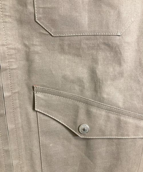 SHIPS（シップス）SHIPS (シップス) MACKINTOSH (マッキントッシュ) ゴム引きジャケット　アウター　ライトアウター　イギリス製　英国製 ブラウン サイズ:Mの古着・服飾アイテム