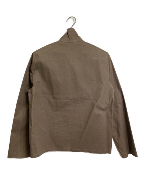 SHIPS（シップス）SHIPS (シップス) MACKINTOSH (マッキントッシュ) ゴム引きジャケット　アウター　ライトアウター　イギリス製　英国製 ブラウン サイズ:Mの古着・服飾アイテム