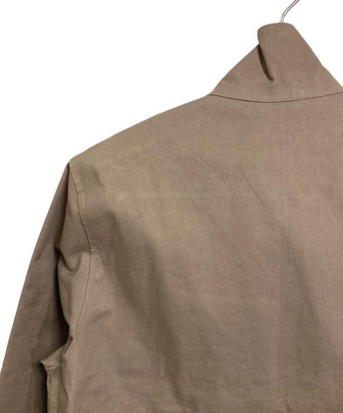 SHIPS（シップス）SHIPS (シップス) MACKINTOSH (マッキントッシュ) ゴム引きジャケット　アウター　ライトアウター　イギリス製　英国製 ブラウン サイズ:Mの古着・服飾アイテム