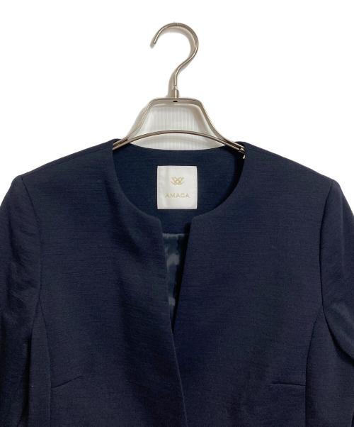 AMACA（アマカ）AMACA (アマカ) セットアップ ネイビー サイズ:36の古着・服飾アイテム