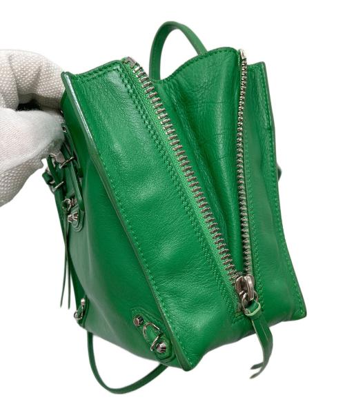 BALENCIAGA（バレンシアガ）BALENCIAGA (バレンシアガ) ショルダーバッグ　ハンドバッグ　2WAYバッグ グリーン サイズ:実寸参照の古着・服飾アイテム