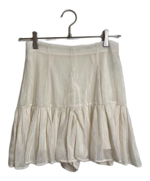 Snidel（スナイデル）Snidel (スナイデル) アメスリギャザーブラウスセット　ナイロンブラウス アイボリー サイズ:1の古着・服飾アイテム