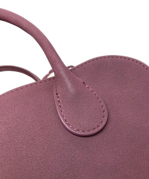 Mila Owen（ミラオーウェン）Mila Owen (ミラオーウェン) 巾着付きボストンショルダーバッグ　ハンドバッグ　2WAYバッグ パープル サイズ:FREEの古着・服飾アイテム