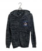 Hysteric Glamourヒステリックグラマー）の古着「リネン×コットン ジップフーディ パーカー」｜グレー