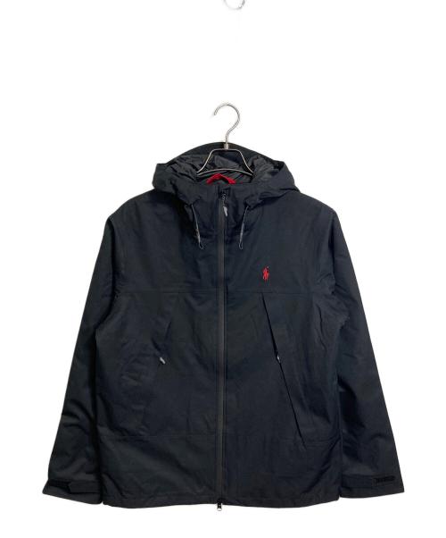 POLO RALPH LAUREN（ポロ・ラルフローレン）POLO RALPH LAUREN (ポロ・ラルフローレン) レッドポニーロゴジャケット ブラック サイズ:Sの古着・服飾アイテム