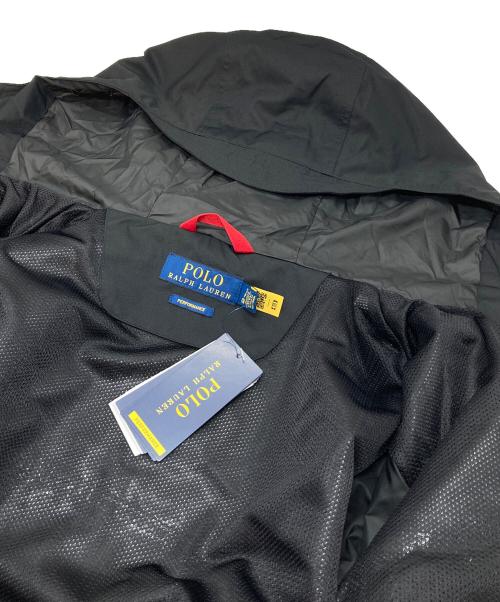 POLO RALPH LAUREN（ポロ・ラルフローレン）POLO RALPH LAUREN (ポロ・ラルフローレン) レッドポニーロゴジャケット ブラック サイズ:Sの古着・服飾アイテム