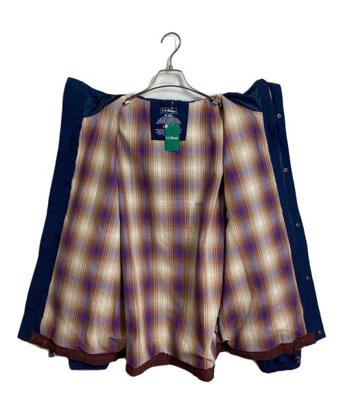 L.L.Bean（エルエルビーン）L.L.Bean (エルエルビーン) Mountain Classic Rain Jacket マウンテンクラシックレインジャケット ネイビー×ボルドー サイズ:Mの古着・服飾アイテム