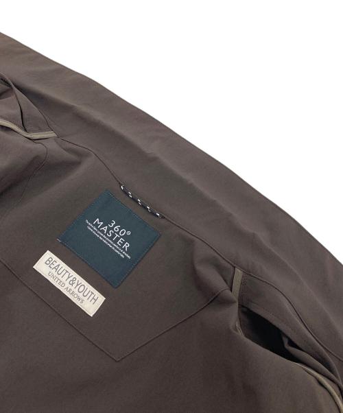 BEAUTY&YOUTH（ビューティーアンドユース）BEAUTY&YOUTH (ビューティーアンドユース) MASTER ハリントン ジャケット ブラウン サイズ:XL 未使用品の古着・服飾アイテム