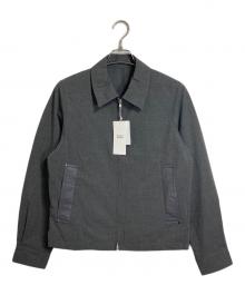 nano・universe（ナノ・ユニバース）の古着「TRPu ZIP ブルゾン」｜グレー