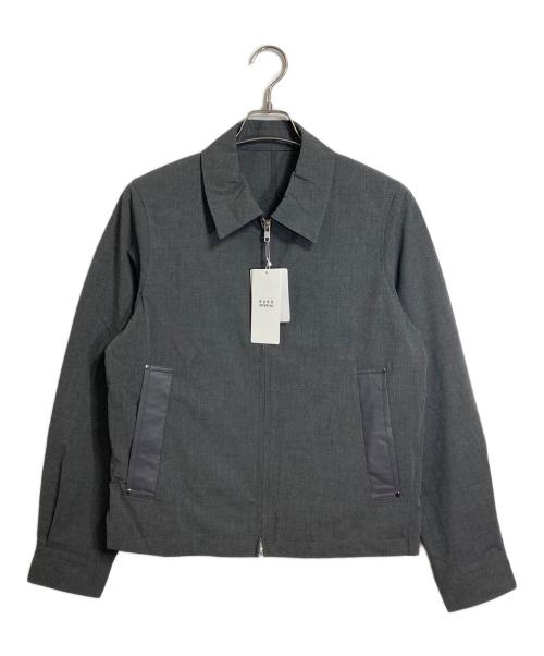 nano・universe（ナノ・ユニバース）nano・universe (ナノ・ユニバース) TRPu ZIP ブルゾン グレー サイズ:M 未使用品の古着・服飾アイテム