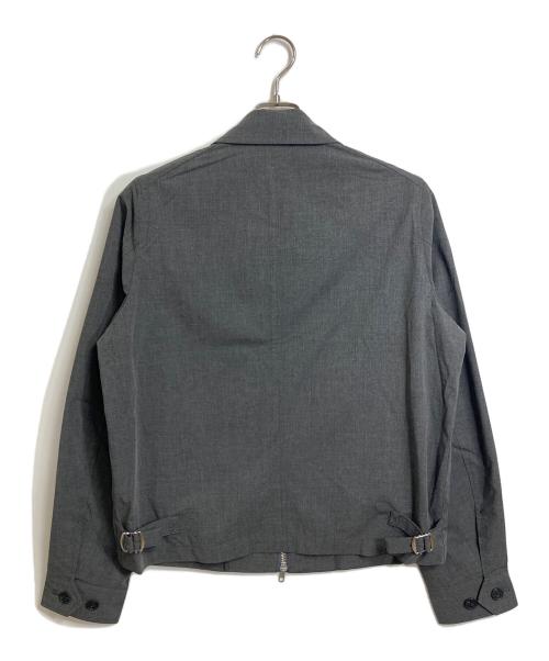 nano・universe（ナノ・ユニバース）nano・universe (ナノ・ユニバース) TRPu ZIP ブルゾン グレー サイズ:M 未使用品の古着・服飾アイテム