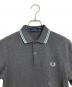 FRED PERRY (フレッドペリー) ポロシャツ グレー サイズ:XS：5000円