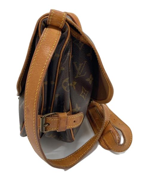 LOUIS VUITTON（ルイ ヴィトン）LOUIS VUITTON (ルイ ヴィトン) ショルダーバッグ　ソミュール30　モノグラム　M42256 ブラウン サイズ:実寸参照の古着・服飾アイテム