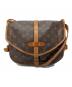 LOUIS VUITTON（ルイ ヴィトン）の古着「ショルダーバッグ　ソミュール30　モノグラム　M42256」｜ブラウン
