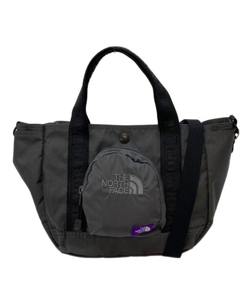 THE NORTHFACE PURPLELABEL（ザ・ノースフェイス パープルレーベル）THE NORTHFACE PURPLELABEL (ザ・ノースフェイス パープルレーベル) CORDURA Nylon Shoulder Tote Bag トートバッグ　ナイロンバッグ　 グレー サイズ:実寸参照の古着・服飾アイテム