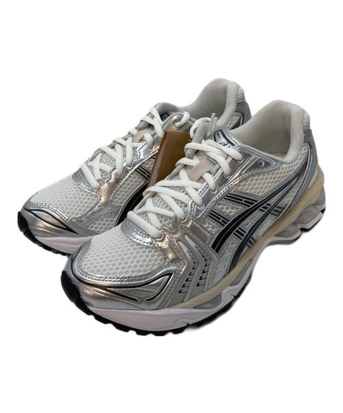 asics（アシックス）asics (アシックス) GEL-KAYANO 14 グレー×ホワイト サイズ:US5.5    UK4.5の古着・服飾アイテム