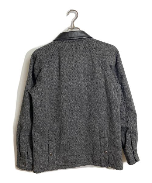 MONKEY TIME（モンキータイム）MONKEY TIME (モンキータイム) ツイードジャケット　ラグランジャケット ブラック サイズ:Mの古着・服飾アイテム