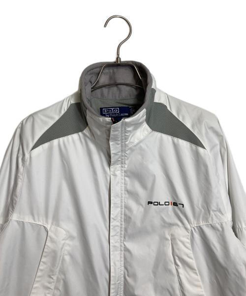 POLO RALPH LAUREN（ポロ・ラルフローレン）POLO RALPH LAUREN (ポロ・ラルフローレン) シェルジャケット　POLO67 ホワイト サイズ:Sの古着・服飾アイテム