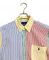 RALPH LAUREN (ラルフローレン) シアサッカーボタンダウンシャツ マルチカラー サイズ:S：5000円