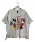 Disney（ディズニー）の古着「【古着】90’Sミッキー&ミニーキャラクターTシャツ LOVE 90年代」｜グレー