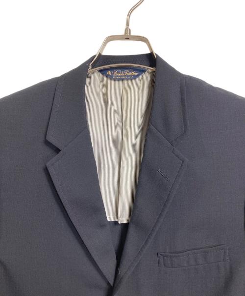 BROOKS BROTHERS（ブルックスブラザーズ）BROOKS BROTHERS (ブルックスブラザーズ) 刻印シルバーボタンテーラードジャケット　アウター　ライトアウター　ビジネスジャケット　カジュアルジャケット ネイビー サイズ:39の古着・服飾アイテム