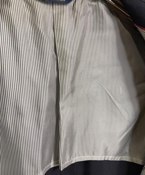 BROOKS BROTHERS（ブルックスブラザーズ）BROOKS BROTHERS (ブルックスブラザーズ) 刻印シルバーボタンテーラードジャケット　アウター　ライトアウター　ビジネスジャケット　カジュアルジャケット ネイビー サイズ:39の古着・服飾アイテム