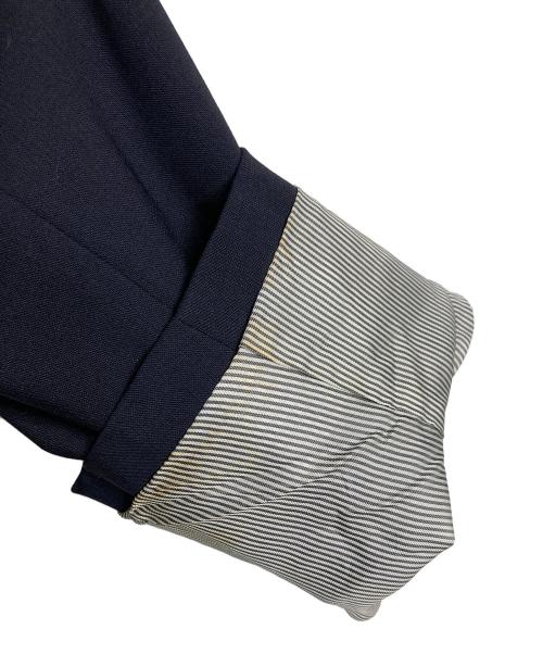 BROOKS BROTHERS（ブルックスブラザーズ）BROOKS BROTHERS (ブルックスブラザーズ) 刻印シルバーボタンテーラードジャケット　アウター　ライトアウター　ビジネスジャケット　カジュアルジャケット ネイビー サイズ:39の古着・服飾アイテム
