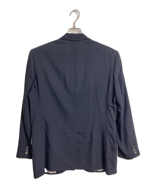 BROOKS BROTHERS（ブルックスブラザーズ）BROOKS BROTHERS (ブルックスブラザーズ) 刻印シルバーボタンテーラードジャケット　アウター　ライトアウター　ビジネスジャケット　カジュアルジャケット ネイビー サイズ:39の古着・服飾アイテム