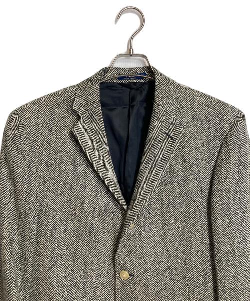 POLO RALPH LAUREN（ポロ・ラルフローレン）POLO RALPH LAUREN (ポロ・ラルフローレン) ヘリンボーンウールジャケット　テーラードジャケット グレー サイズ:39の古着・服飾アイテム