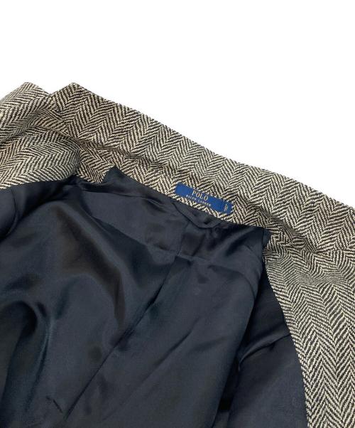 POLO RALPH LAUREN（ポロ・ラルフローレン）POLO RALPH LAUREN (ポロ・ラルフローレン) ヘリンボーンウールジャケット　テーラードジャケット グレー サイズ:39の古着・服飾アイテム
