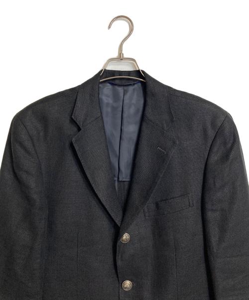 POLO RALPH LAUREN（ポロ・ラルフローレン）POLO RALPH LAUREN (ポロ・ラルフローレン) リネンテーラードジャケット　リネンジャケット ブラック サイズ:AB6の古着・服飾アイテム