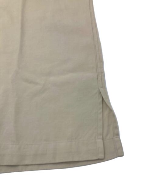 POLO RALPH LAUREN（ポロ・ラルフローレン）POLO RALPH LAUREN (ポロ・ラルフローレン) COLDWELL シルク混オープンカラーシャツ　ポニーなし SILK COTTON ベージュ サイズ:Mの古着・服飾アイテム